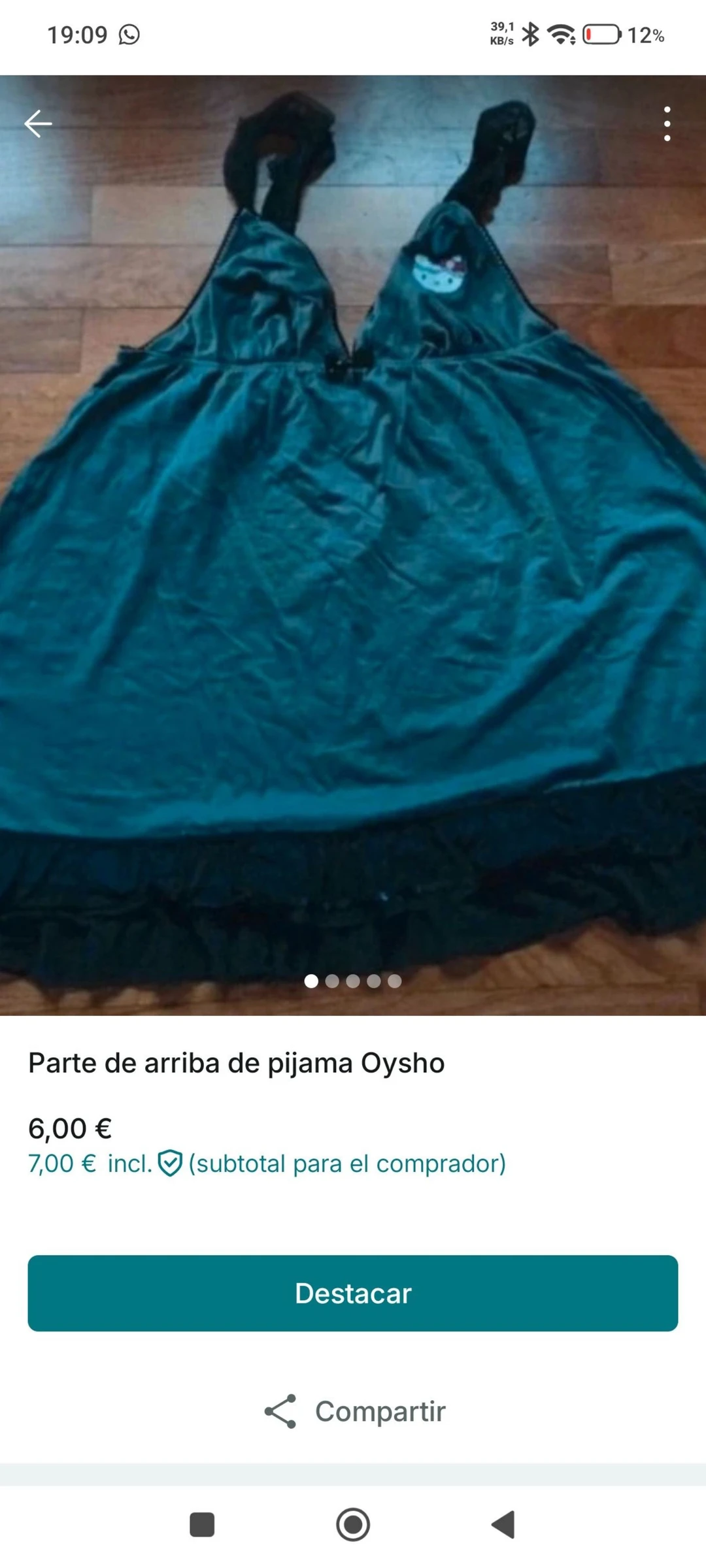 Camiseta de pijama – photo 6